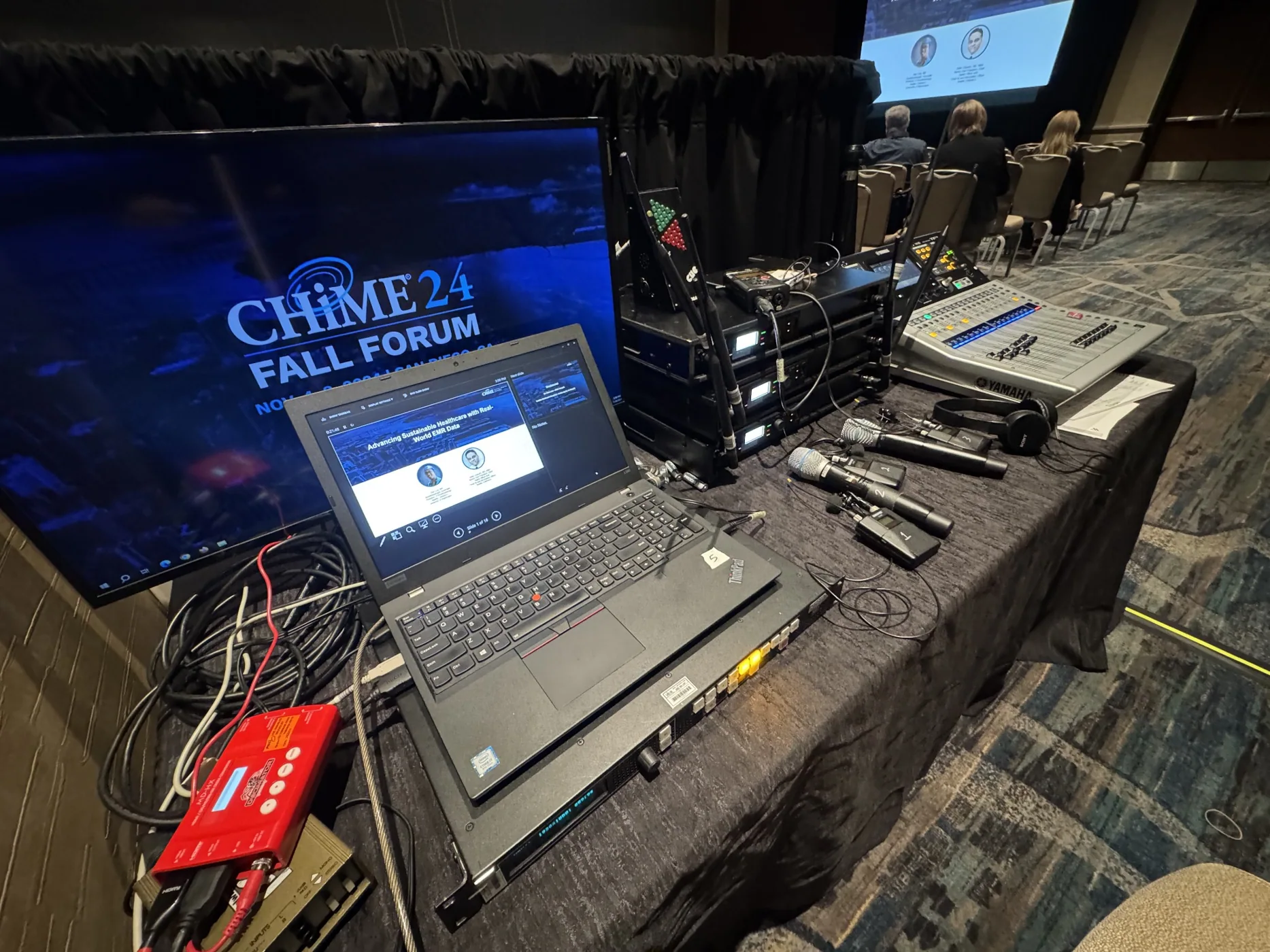 Hybrid meeting and streaming control