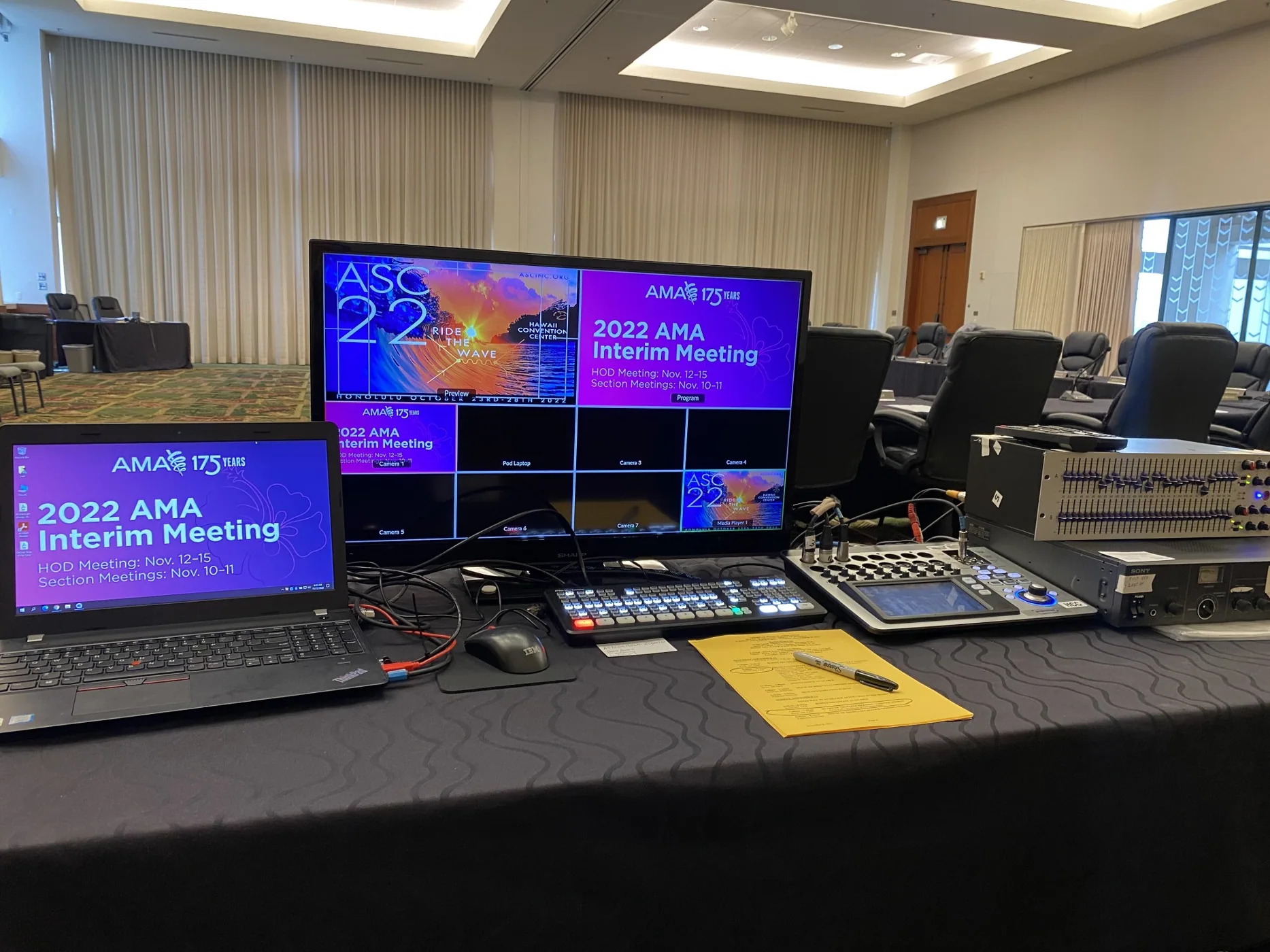 Wireless microphone and breakout room support